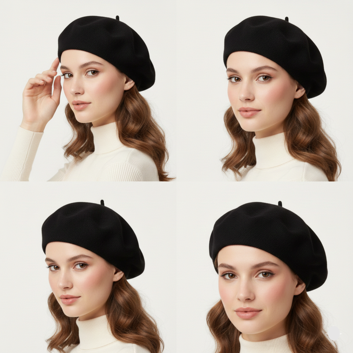 Heritage French Beret – Premium Wool & Timeless Design